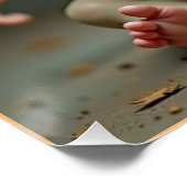 Gad Baby Troll Glanzende Poster (Hoek)