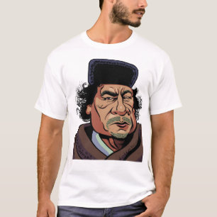 gaddafi libya t-shirt