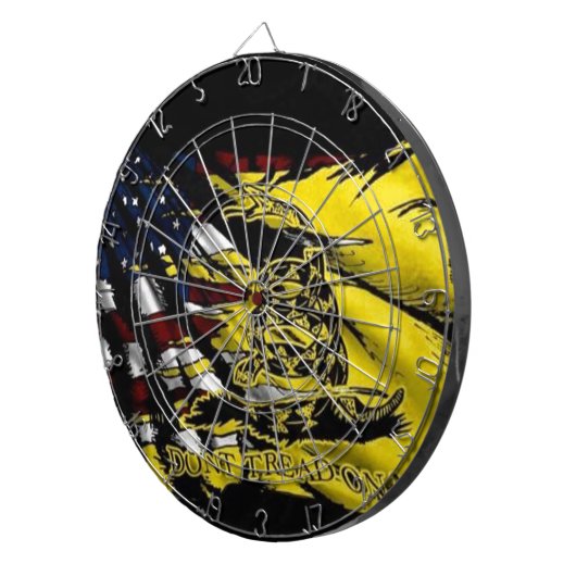 gaddenvlag - vrijheid of dood dartbord (Voorkant Rechts)