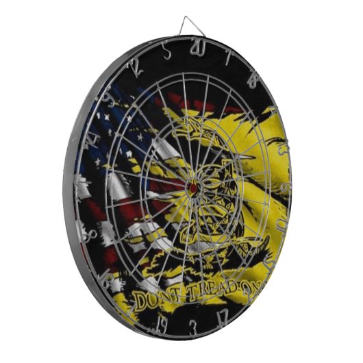 gaddenvlag - vrijheid of dood dartbord (Voorkant Links)