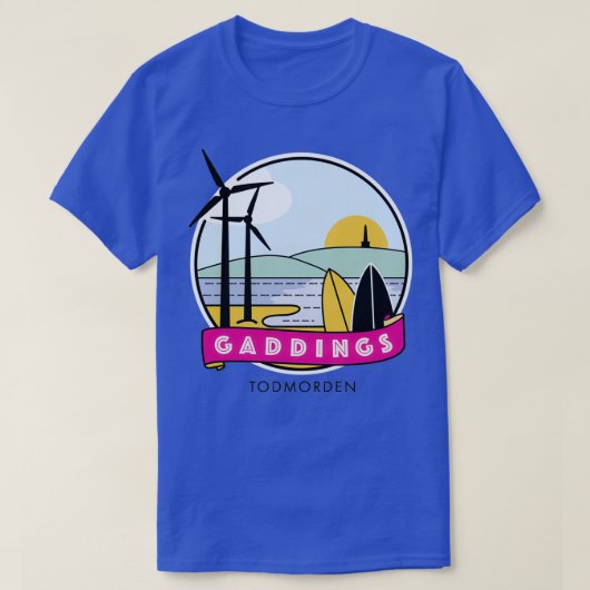 Gaddings Todmorden T-shirt (Design voorkant)