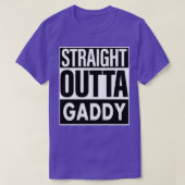 Gaddy Naam Straight Out Gaddy T-shirt (Design voorkant)