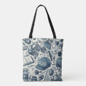 gadgets van het Tas uit de jaren zestig (Achterkant)