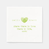 Gadhi Quote Napkin Servetten (Voorkant)