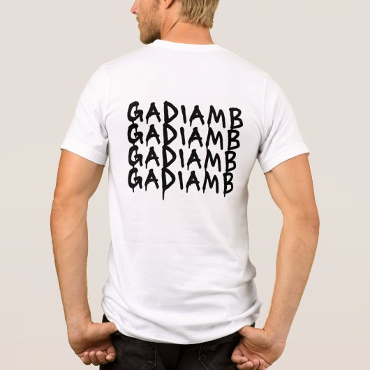 Gadiamb Tri-Blend Shirt (Achterkant)