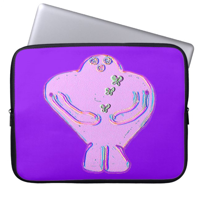 Gadol de Golem Laptop Sleeve (Voorkant)