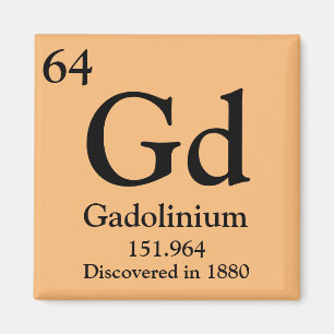 Gadolinium Periodiek Tabel Magneet