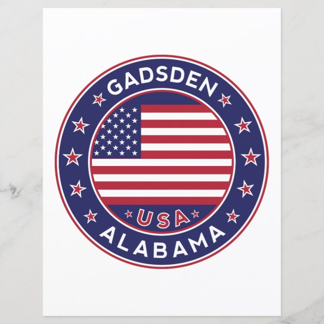 Gadsden, Alabama (Voorkant)