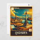 Gadsden, Alabama |  Briefkaart (Voorkant / Achterkant)