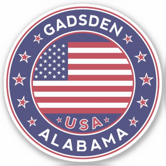 Gadsden Alabama, Gadsden Sticker (Voorkant)