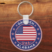 Gadsden, Alabama Sleutelhanger (Voorkant)