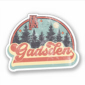 Gadsden, Alabama Sticker (Voorkant)