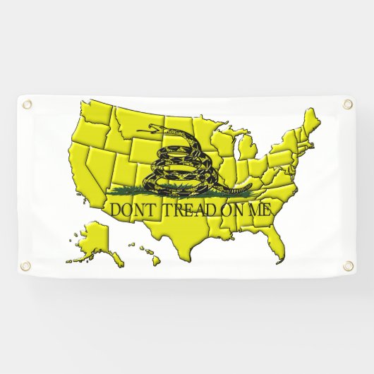 Gadsden America Banner (Horizontaal)