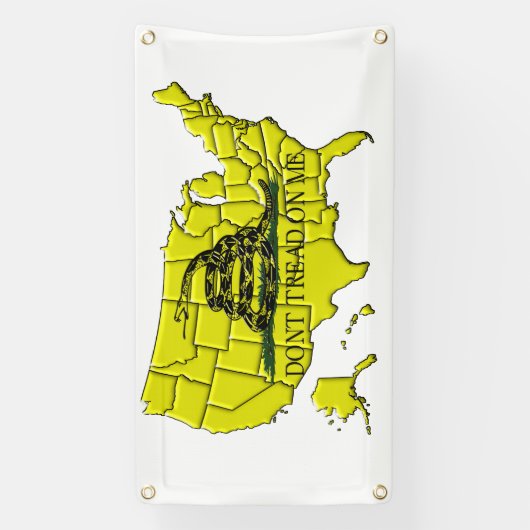 Gadsden America Banner (Verticaal)
