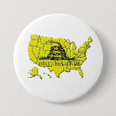 Gadsden America Button (Voorkant)