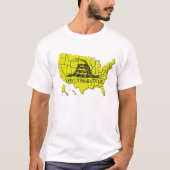 Gadsden America T-shirt (Voorkant)