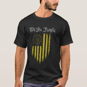Gadsden Betsy Ross Vlag  Van het volk T-shirt