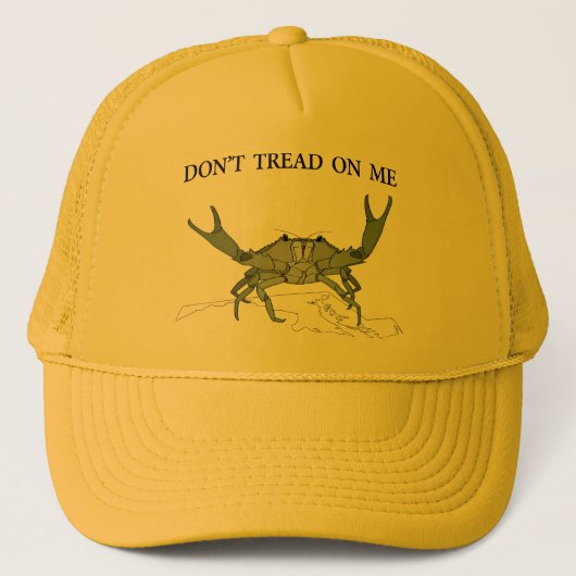 Gadsden Crab Trucker Hat Pet (Voorkant)