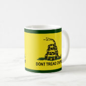 Gadsden Flag Dont Tread over me Koffiemok (Voorkant rechts)