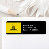 Gadsden Flag Etiket (Insitu)