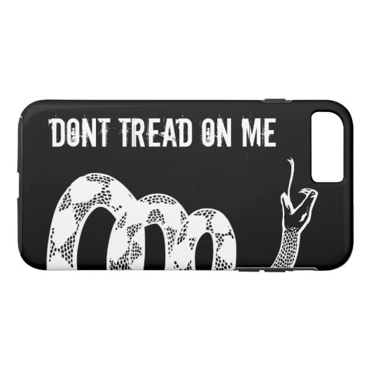 Gadsden Flag iPhone Case (Achterkant (Horizontaal))