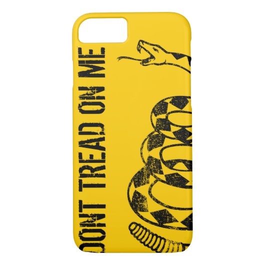 Gadsden Flag iPhone Case (Achterkant)