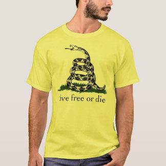 Gadsden Flag Live Free of Die T-shirt
