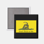 Gadsden Flag Magneet (Voorkant / Achterkant)