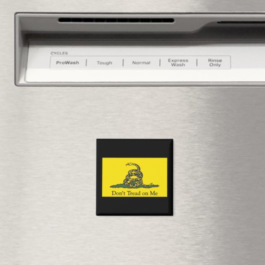 Gadsden Flag Magneet (Insitu (Vaatwasser))