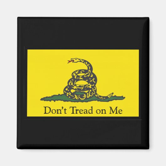 Gadsden Flag Magneet (Voorkant)
