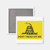 Gadsden Flag Magneet (Voorkant / Achterkant)