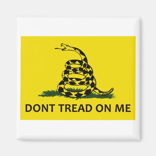 Gadsden Flag Magneet (Voorkant)