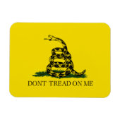 Gadsden Flag Magneet (Horizontaal)