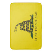 Gadsden Flag (niet op mij lezen) (Amerikaanse slan Badmat (Voorkant Verticaal)