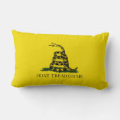 Gadsden Flag (niet op mij lezen) (Amerikaanse slan Kussen (Achterkant)