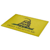 Gadsden Flag (niet op mij lezen) Cutt Snijplank (Hoek)