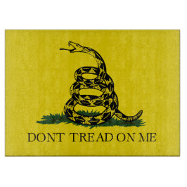 Gadsden Flag (niet op mij lezen) Cutt Snijplank