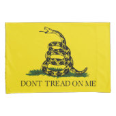 Gadsden Flag (niet op mij lezen) (slangenvlag) pil Kussensloop (Voorkant-Rechts)