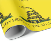 Gadsden Flag - Niet tegen mij lopen Cadeaupapier (Rol Hoek)