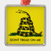 Gadsden Flag Ornament (Voorkant)