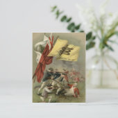 Gadsden Flag Revolutionary War Bunker Hill Briefkaart (Staand voorkant)