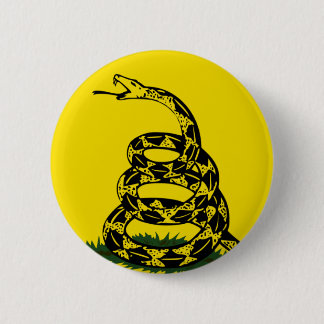 Gadsden Flag Ronde Button 5,7 Cm