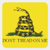 Gadsden flag Sticker (Voorkant)