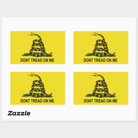 Gadsden Flag sticker (Vel)