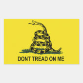 Gadsden Flag sticker (Voorkant)