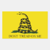 Gadsden Flag Stickers (Voorkant)