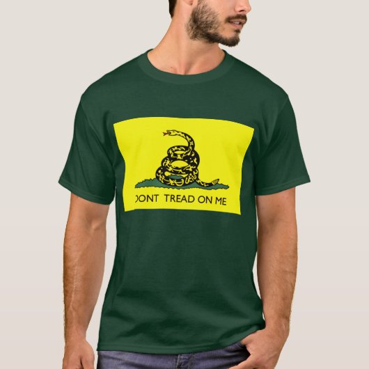 Gadsden Flag T-Shirt (Voorkant)