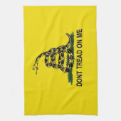 Gadsden Flag Theedoek (Verticaal)