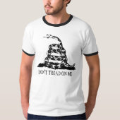 Gadsden - Leer me niet aan T-shirt (Voorkant)