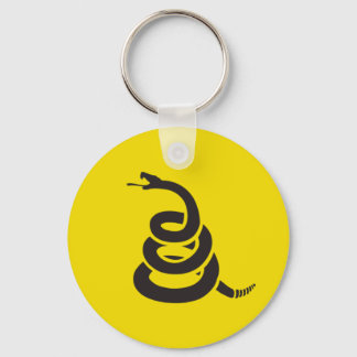 Gadsden (modern) sleutelhanger